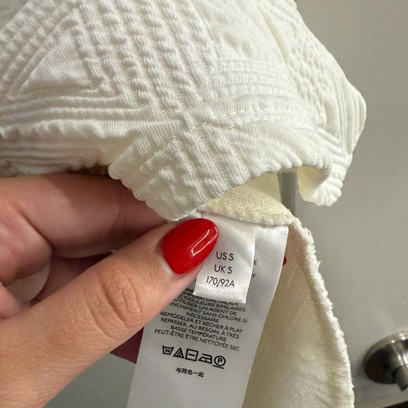 Free People White Puff Sleeve Mini Sundress - Picture 7 of 7